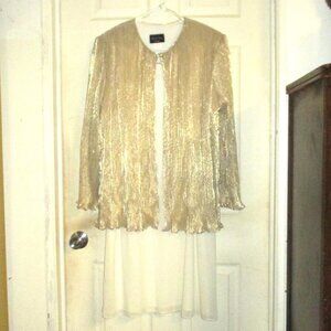 Dress -2 Piece with Jacket, David Rose Night - Sz: 18, Elegant, Fancy, Dressy